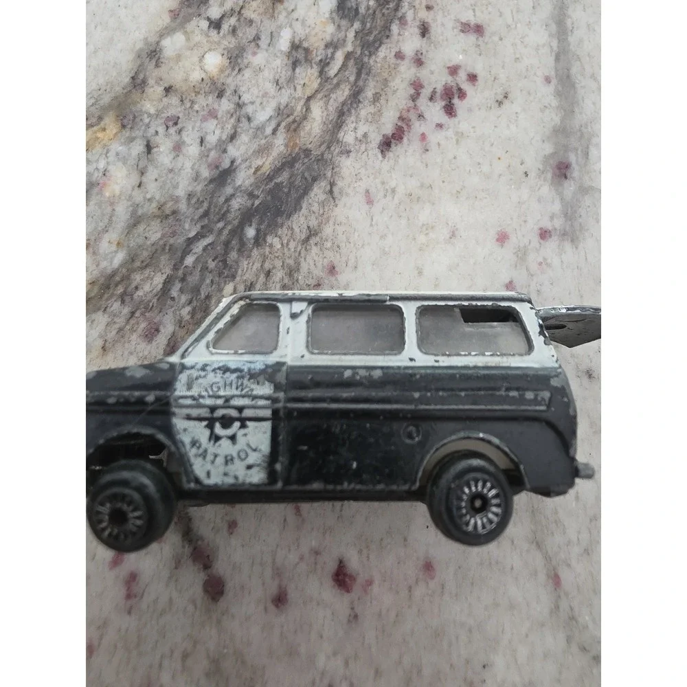 Vintage Zylmex 335 Ford Van #30 Highway Patrol Toy Car Hong Kong